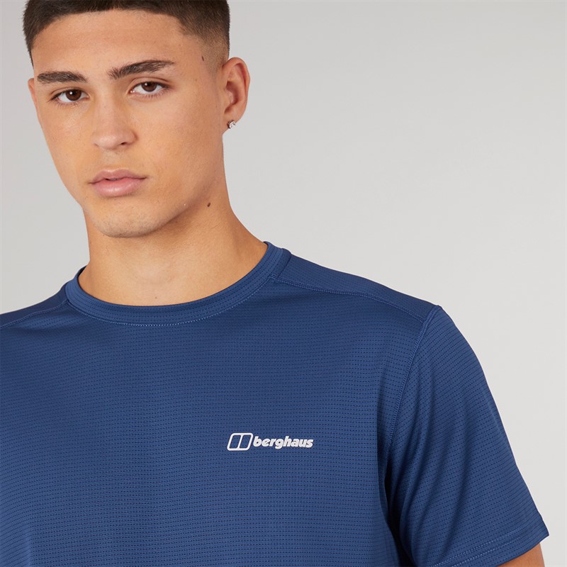 Berghaus Mens Easterly Tech T-Shirt Dark Blue