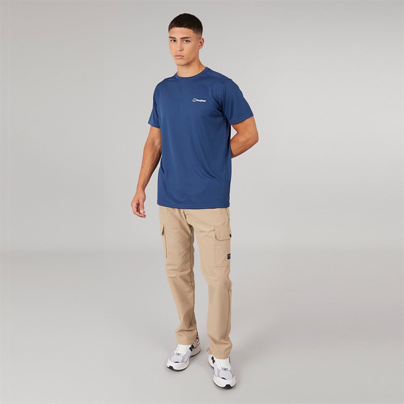 Berghaus Mens Easterly Tech T-Shirt Dark Blue