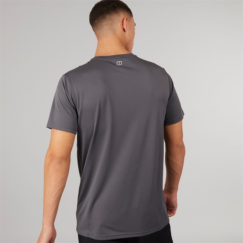 Berghaus Mens Easterly Tech T-Shirt Grey/Grey