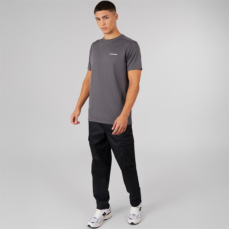 Berghaus Mens Easterly Tech T-Shirt Grey/Grey