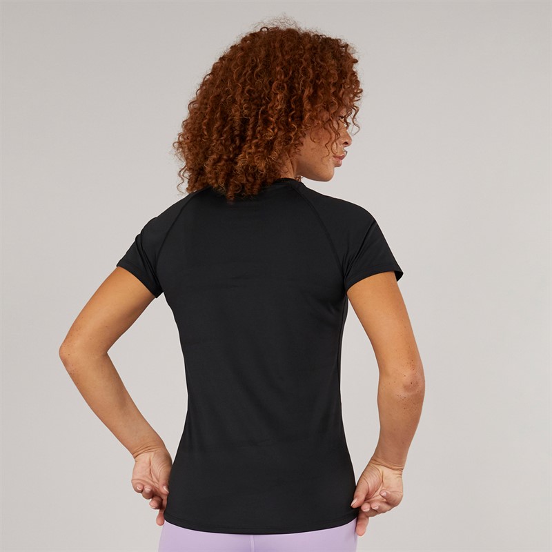 Berghaus Womens Dowsby Tech T-Shirt Black/Black