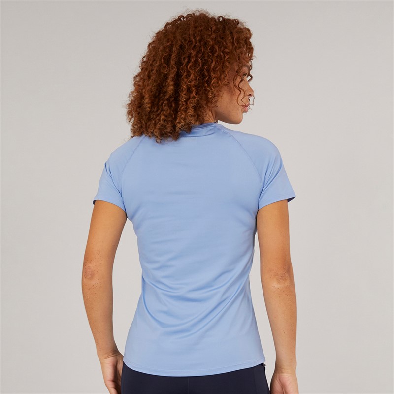 Berghaus Womens Dowsby Tech T-Shirt Light Blue/Light Blue