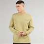 Berghaus Mens Small Logo Long Sleeve T-Shirt Natural/Natural