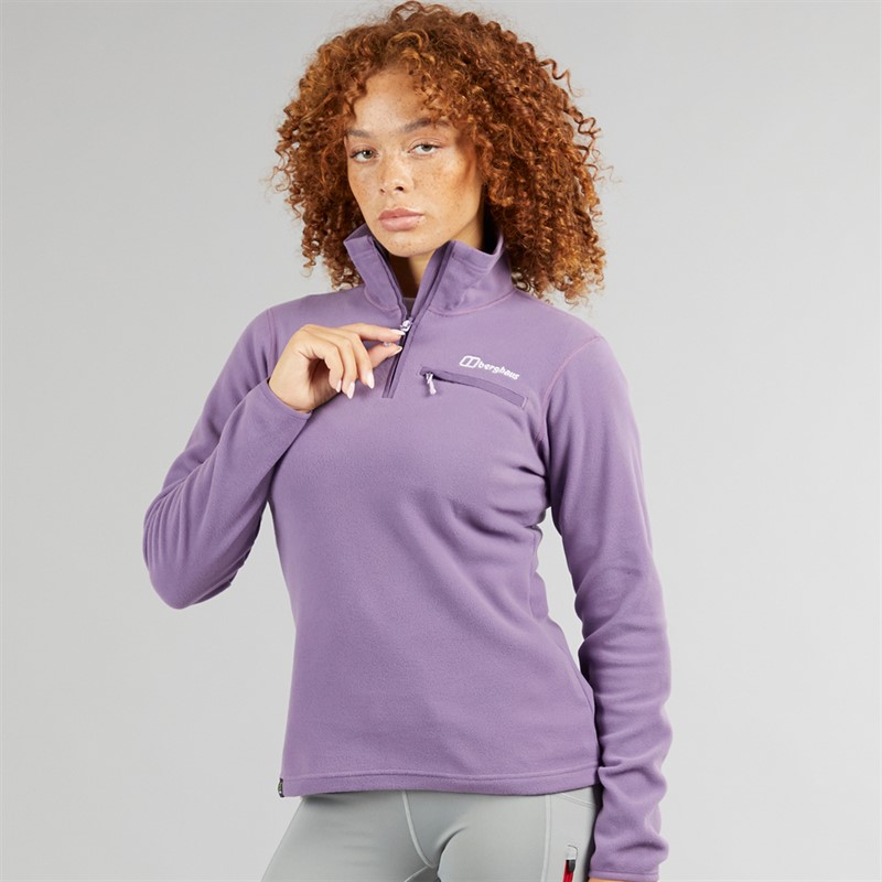 Berghaus Womens Prism 2.0 Micro Half Zip Fleece Purple/Purple