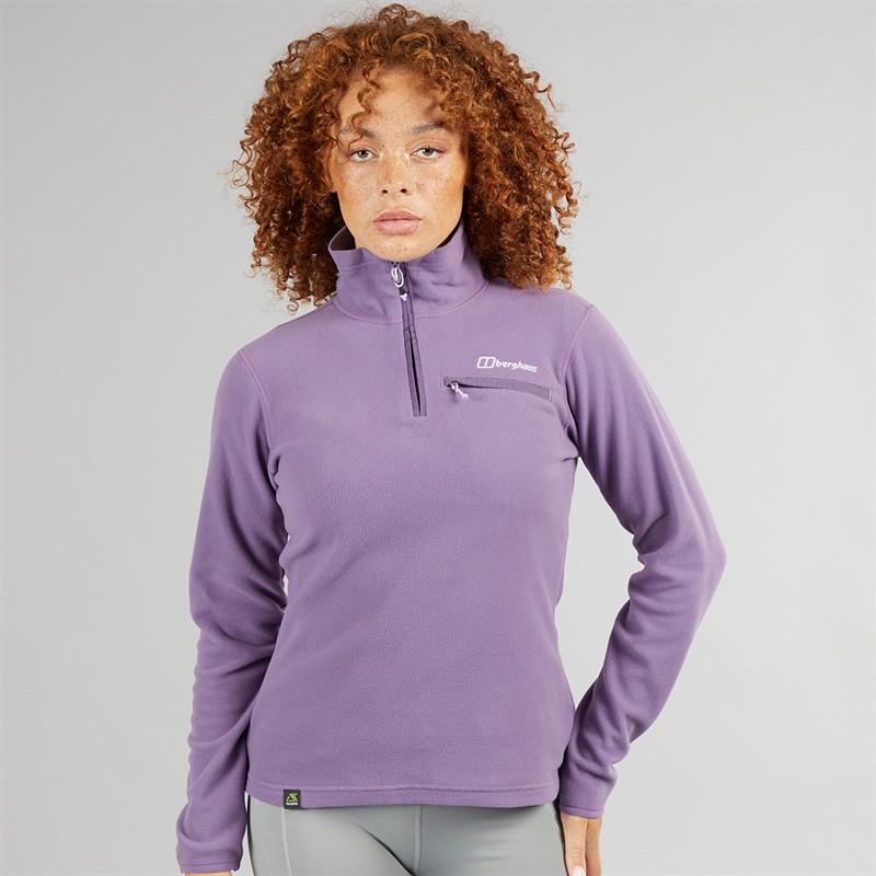 Berghaus Womens Prism 2.0 Micro Half Zip Fleece Purple/Purple