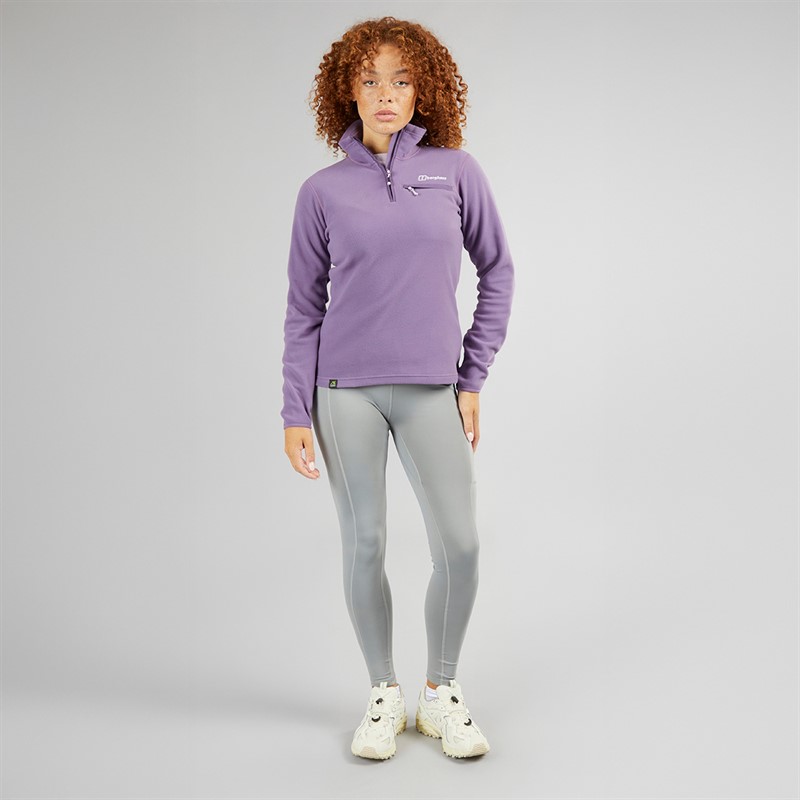Berghaus Womens Prism 2.0 Micro Half Zip Fleece Purple/Purple