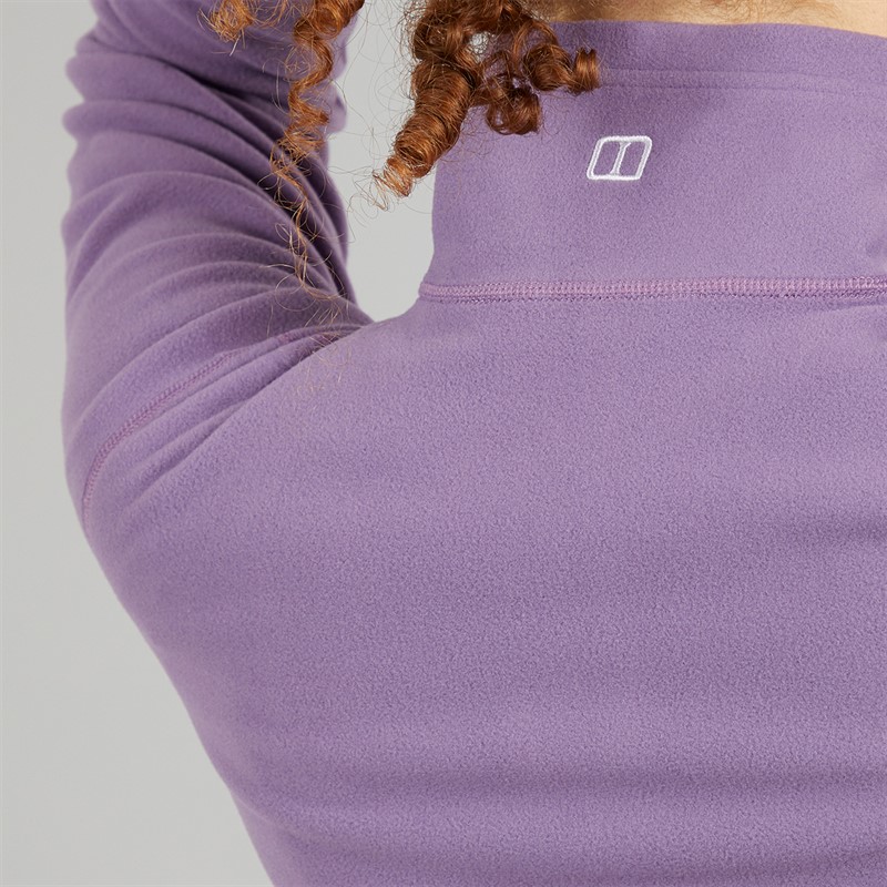 Berghaus Womens Prism 2.0 Micro Half Zip Fleece Purple/Purple