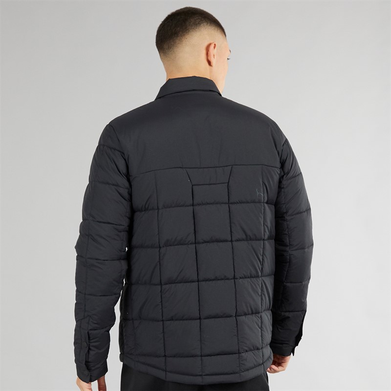 Berghaus Mens Nollan Insulated Padded Shirt Jacket Black/Black