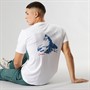 Berghaus Mens Peak Of Symmetry T-Shirt White/Blue