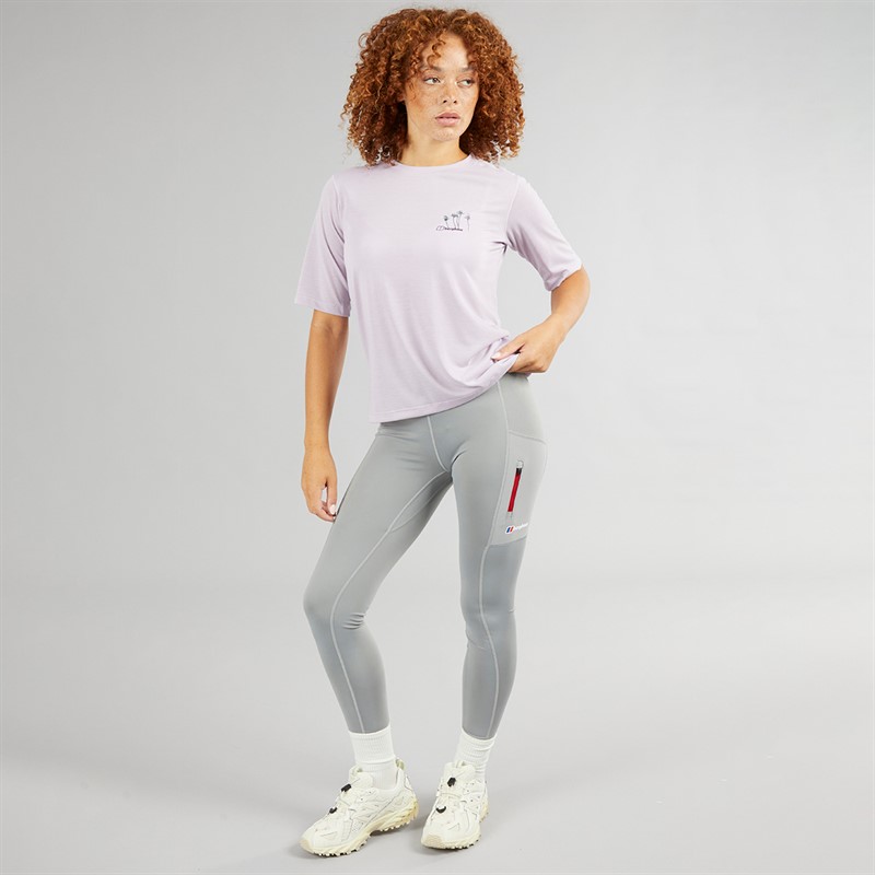 Berghaus Womens Coneflower T-Shirt Light Purple/Light Purple