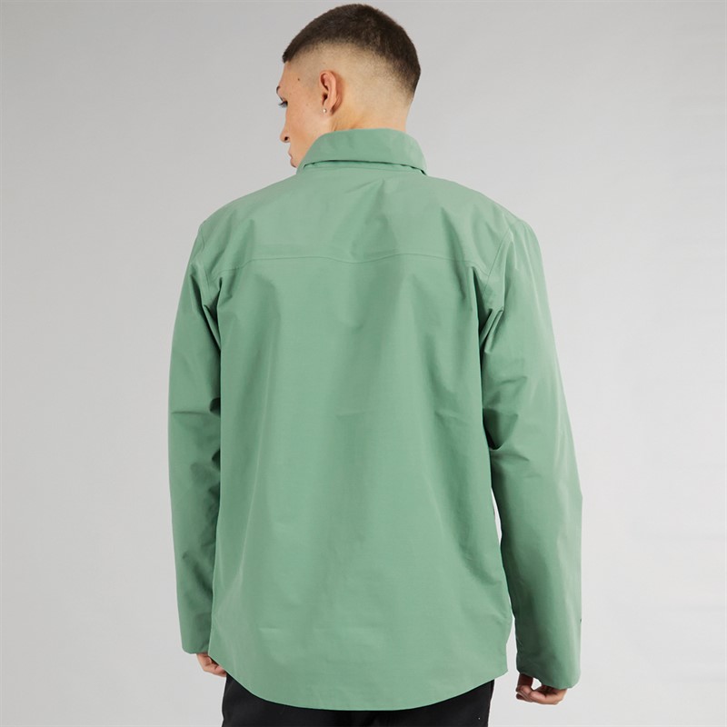 Berghaus Mens Woodwalk Hydroshell Waterproof Jacket Green/Green