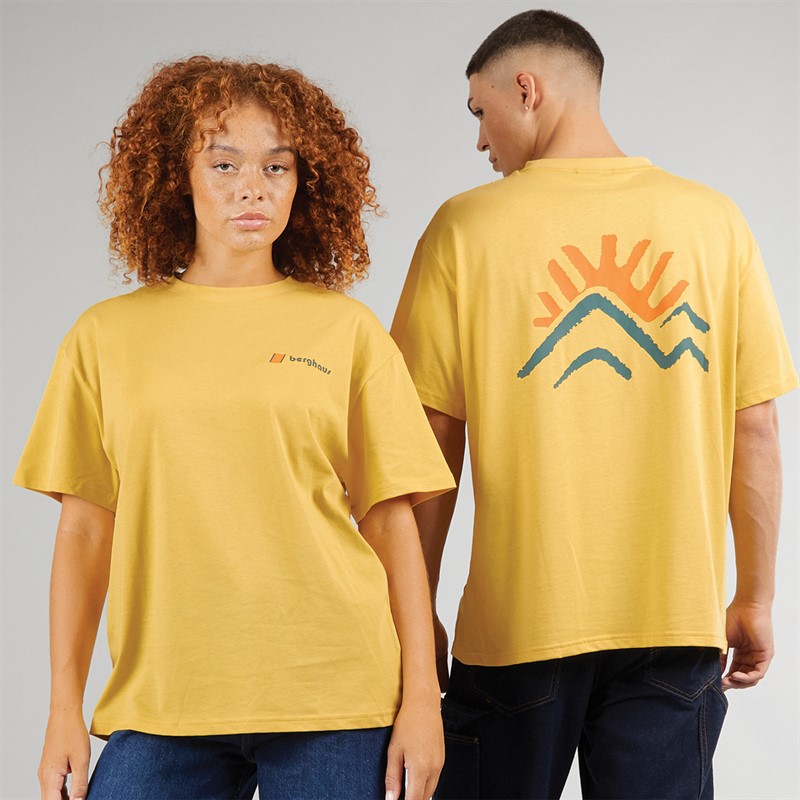 Berghaus Dean Street Sunned Peak T-Shirt Yellow/Yellow