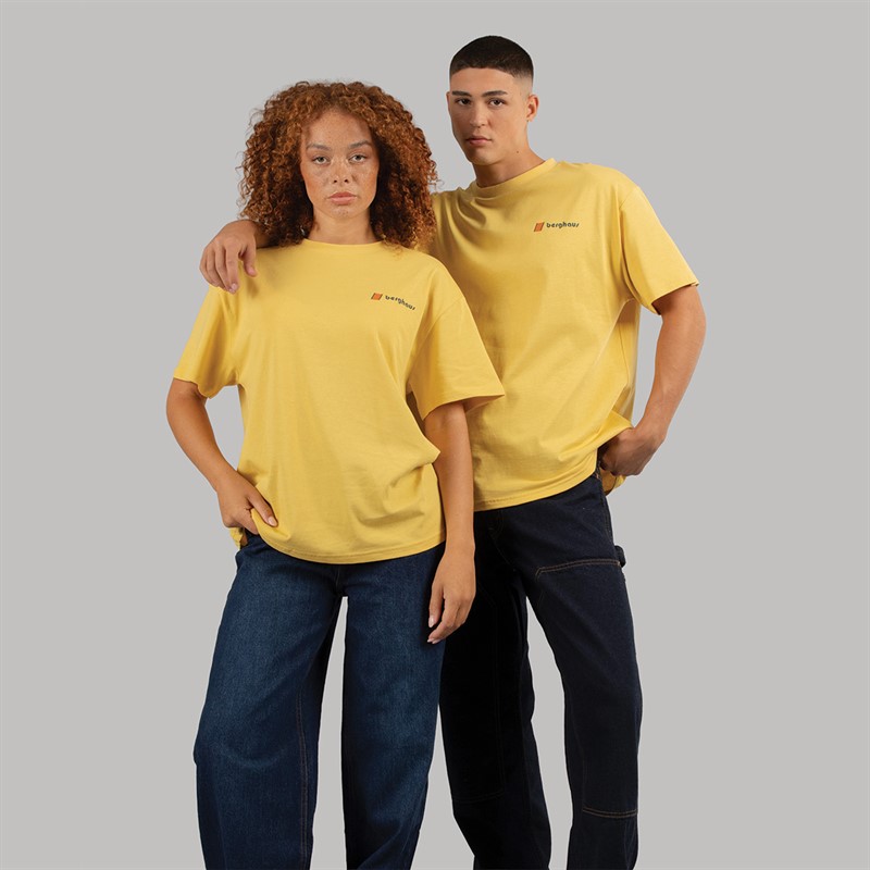 Berghaus Dean Street Sunned Peak T-Shirt Yellow/Yellow