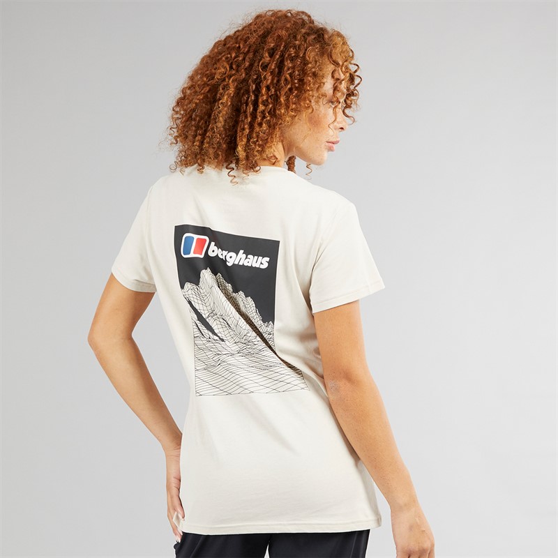 Berghaus Womens Boyfriend Lineation T-Shirt Grey/Grey