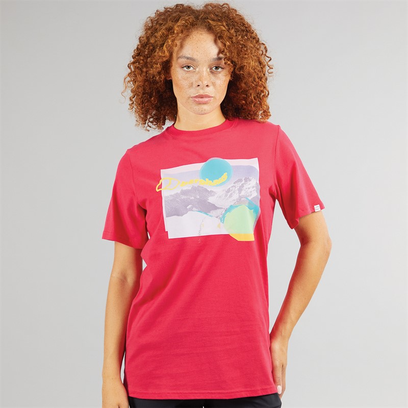 Berghaus Womens Hill Hazed T-Shirt Pink/Pink