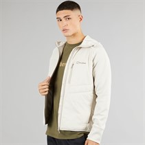 Berghaus Mens Trawden Hydroloft Hooded Hybrid Jacket Grey/Grey