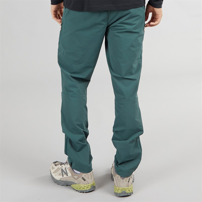 Berghaus Mens Skelbo Walking Trousers Pant Dark Green/Dark Green