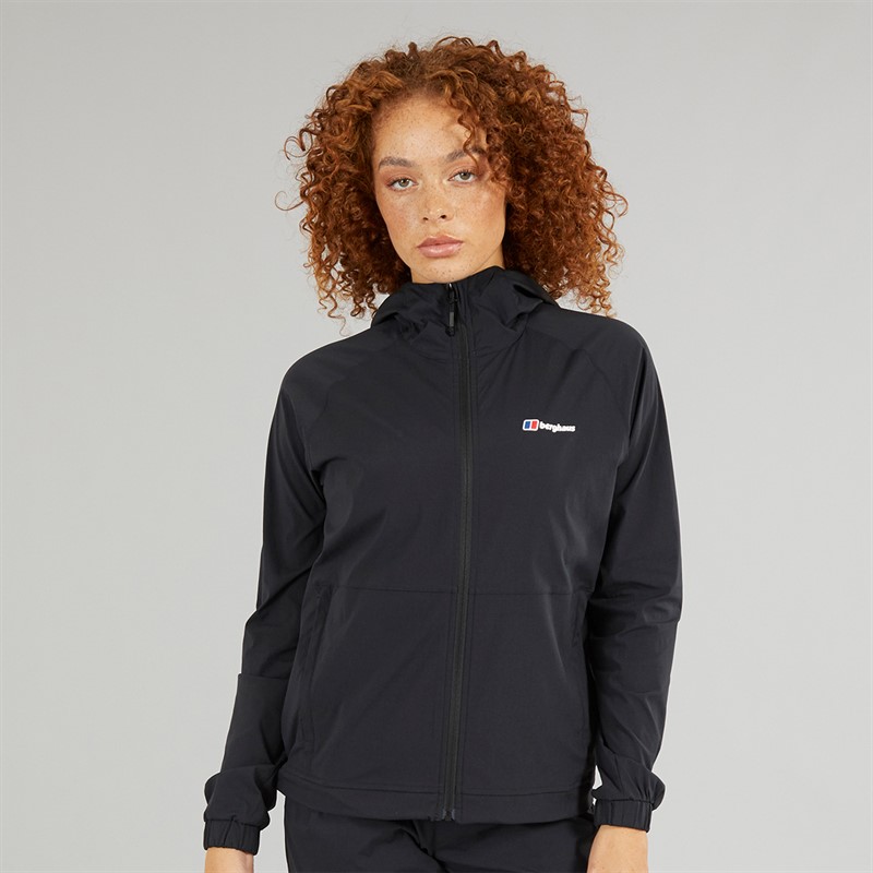 Berghaus Womens Theran Lightweight Jacket Black/Black