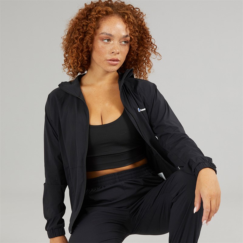 Berghaus Womens Theran Lightweight Jacket Black/Black