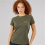 Berghaus Womens Dembleby Tech T-Shirt Green/Green