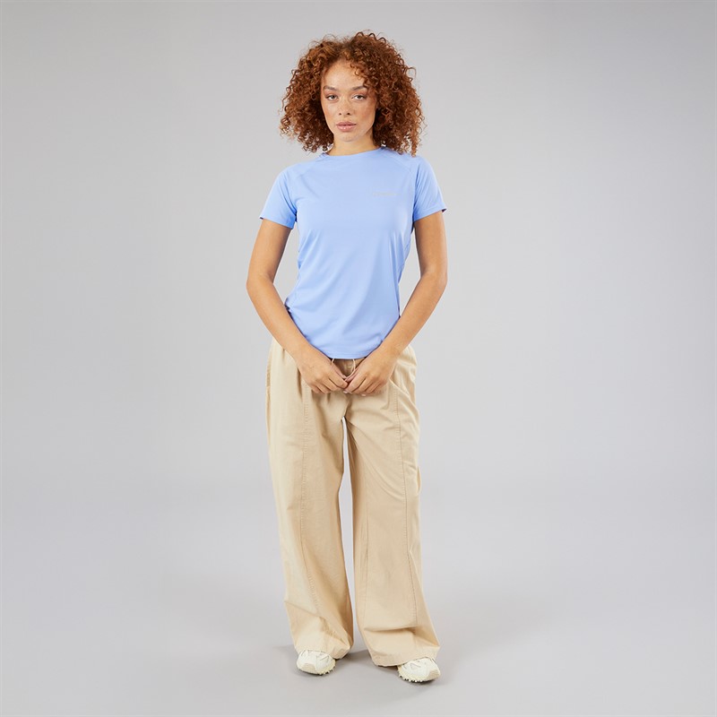 Berghaus Womens Dembleby Tech T-Shirt Light Blue