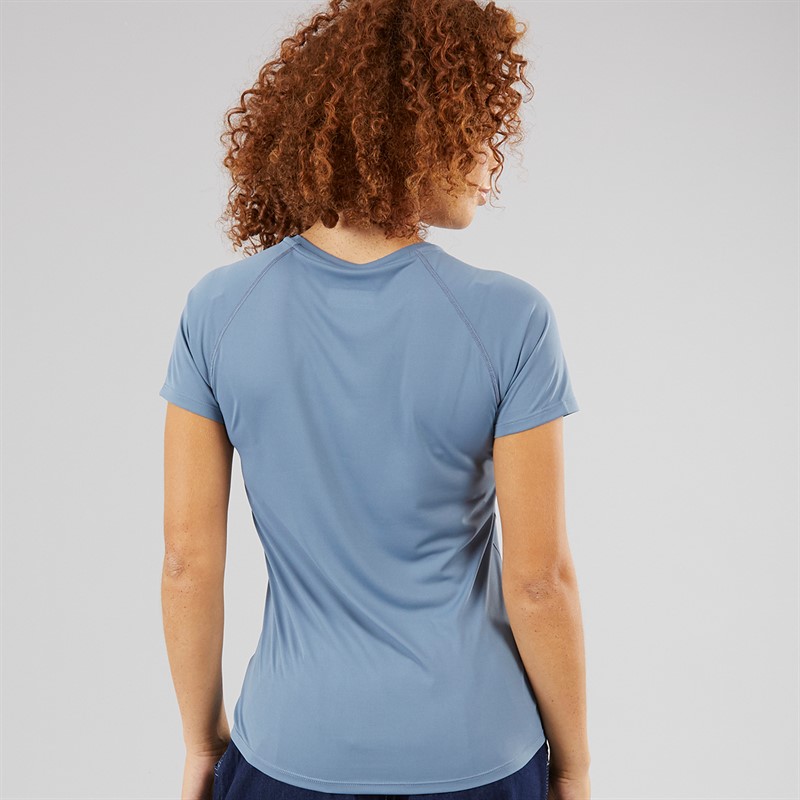 Berghaus Womens Dembleby Tech T-Shirt Blue/Blue