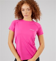 Berghaus Womens Dembleby Tech T-Shirt Pink/Pink