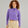 Berghaus Womens Urban Prism Cropped Half Zip Fleece Purple/Purple
