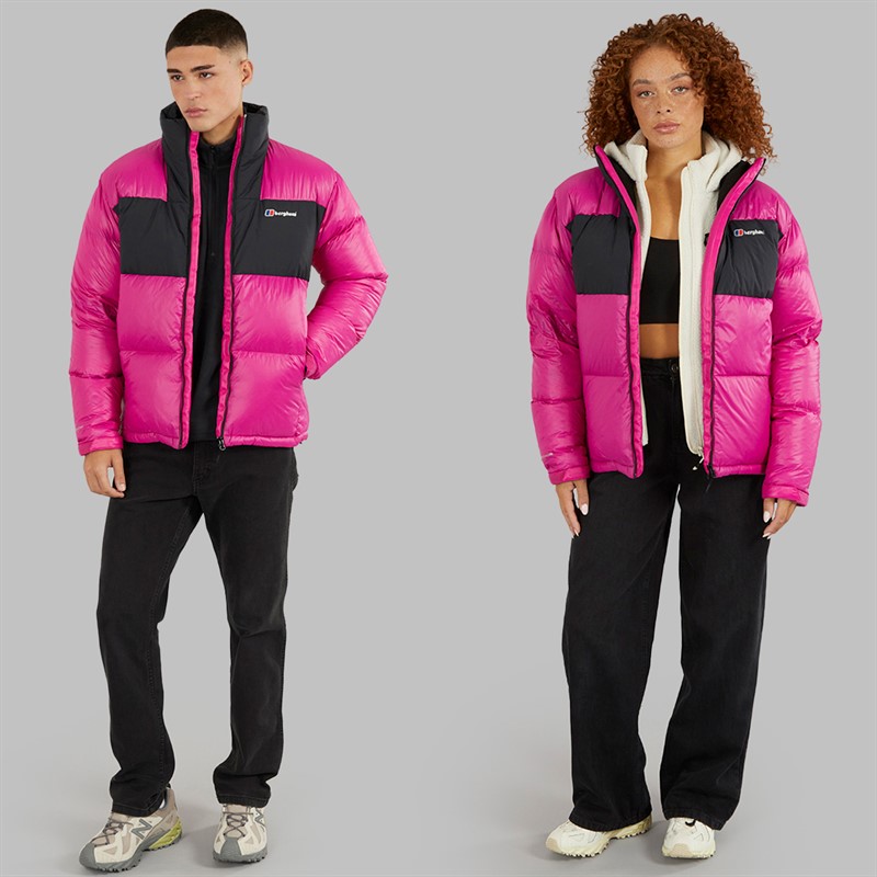 Berghaus Arkos Reflect Hydrodown Insulated Down Jacket Pink/Black