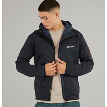Berghaus Mens Pravitale MTN 2.0 Hooded Jacket Grey/Black