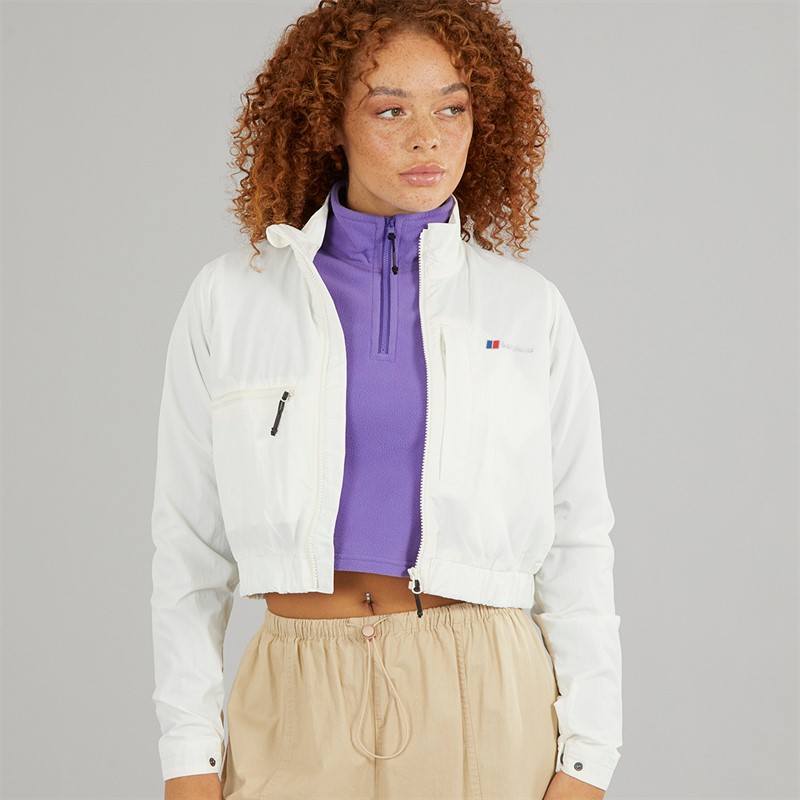 Berghaus Womens Urban Cropped Co-Ord Wind Jacket Natural/Natural
