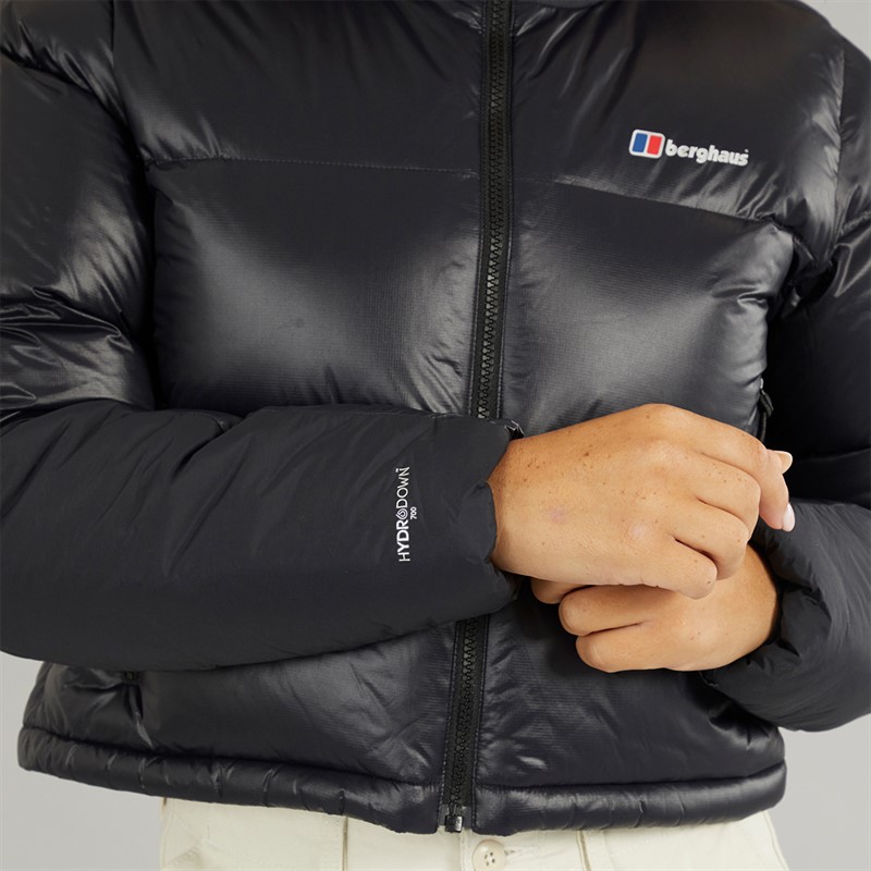 Berghaus Womens Arkos Reflect Crop Down Jacket Black/Black