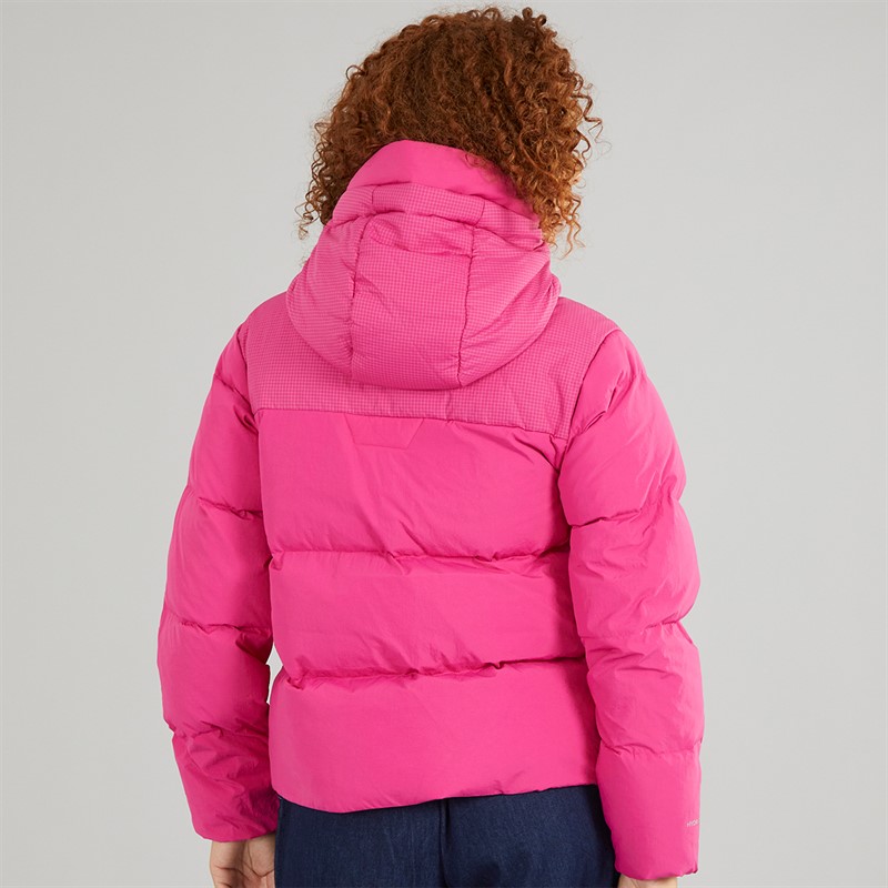 Berghaus Womens Saffren Hydrodown Insulated Padded Hooded Down Jacket Pink/Pink