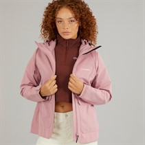 Berghaus Womens Highraise Gore-Tex® Waterproof Hooded Jacket Light Pink/Light Pink