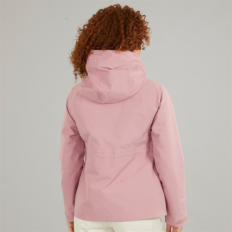 Berghaus Womens Highraise Gore-Tex® Waterproof Hooded Jacket Light Pink/Light Pink
