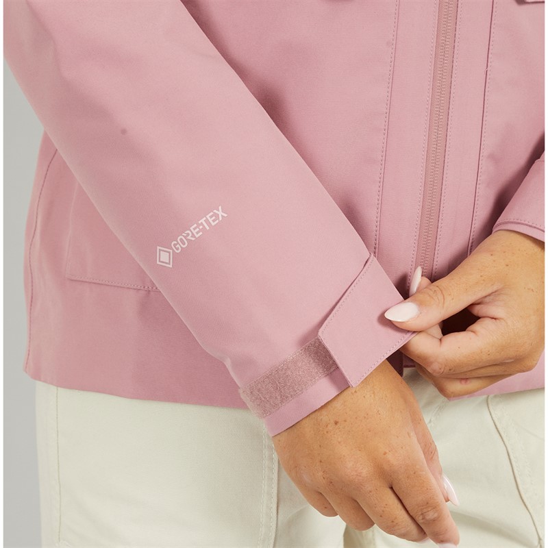 Berghaus Womens Highraise Gore-Tex® Waterproof Hooded Jacket Light Pink/Light Pink