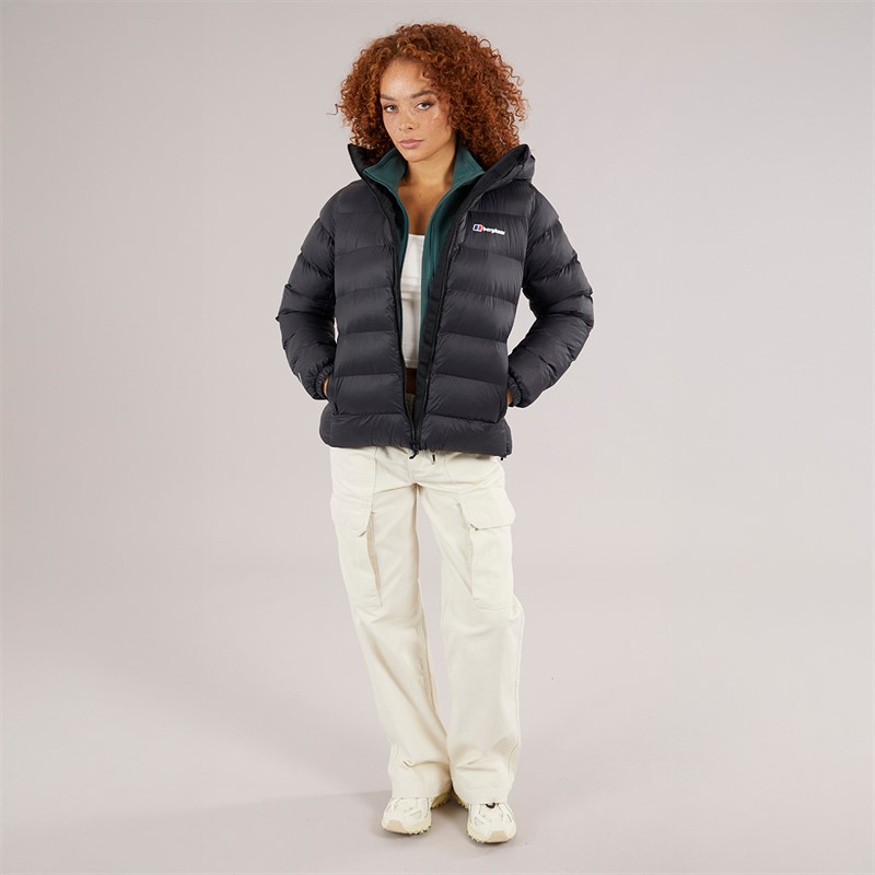 Berghaus Womens Ewden Hydroloft Insulated Jacket Black/Black