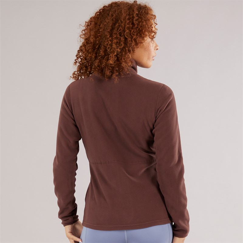 Berghaus Womens Prism 2.0 Micro Full Zip Interactive Fleece Brown/Brown