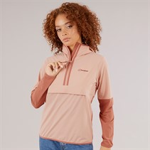 Berghaus Womens Wandermoor Wind Resistant Smock Jacket Pink/Pink