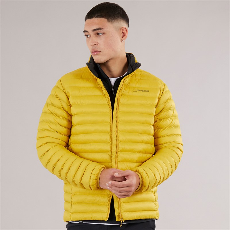 Berghaus Mens Interactive Synthetic Insulated Padded Jacket Yellow/Yellow