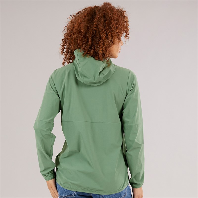 Berghaus Womens Wandermoor Wind Resistant Smock Jacket Green/Green