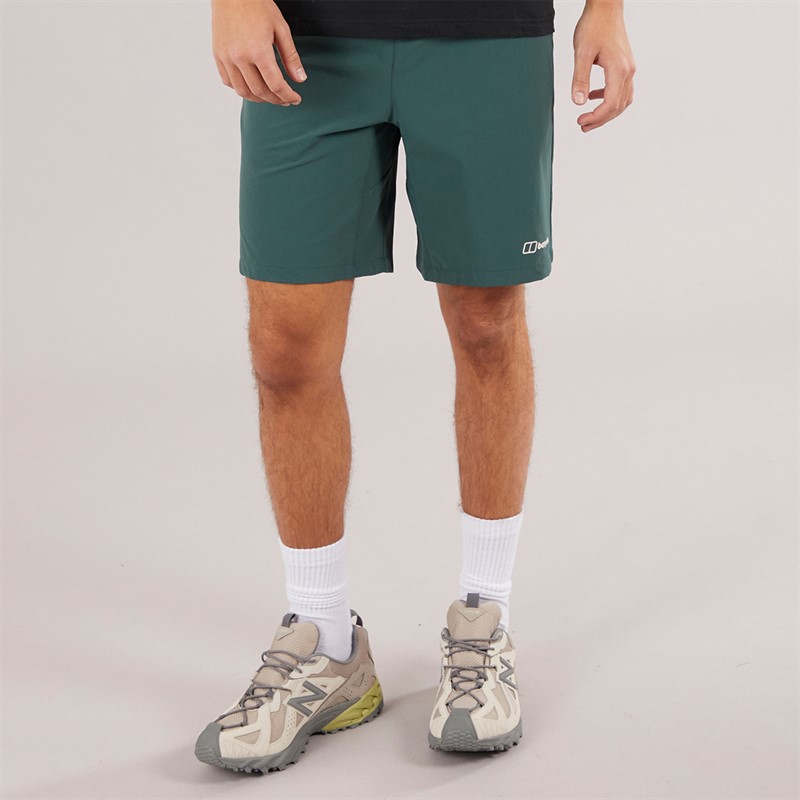 Berghaus Mens Wandermoor Wind Shorts Dark Green/Dark Green