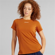 Berghaus Womens Delta Tech T-Shirt Orange