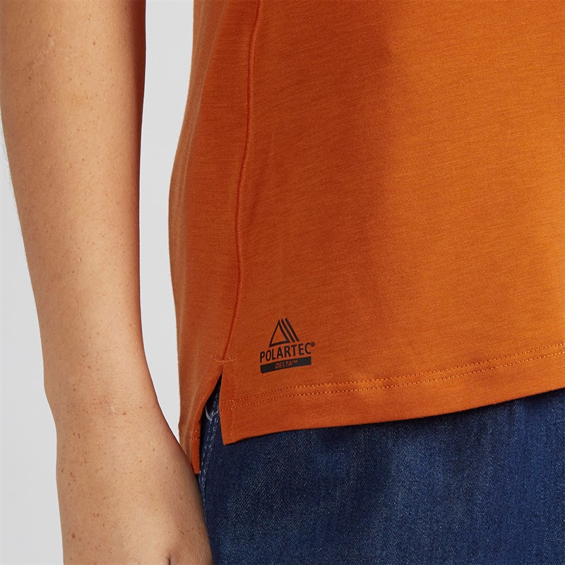 Berghaus Womens Delta Tech T-Shirt Orange