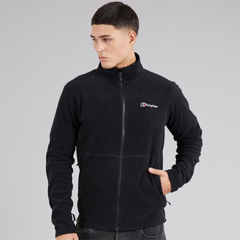 Berghaus Mens Prism Micro Polartec Inter Active Full Zip Fleece Black