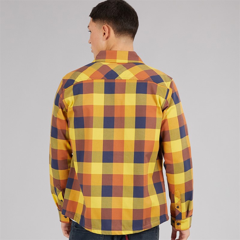 Berghaus Mens Snarford Overshirt Brown/Dark Blue