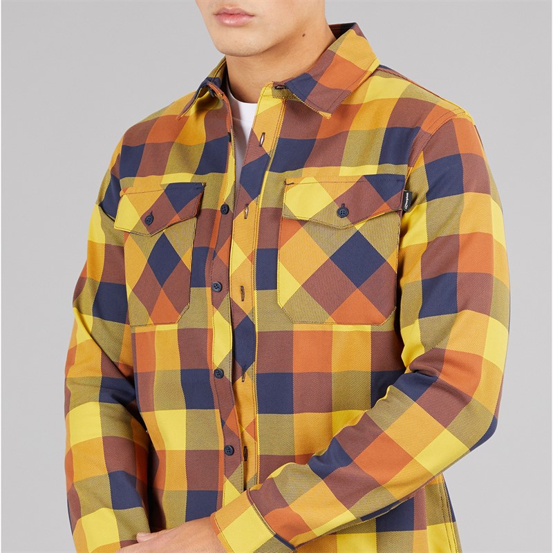 Berghaus Mens Snarford Overshirt Brown/Dark Blue