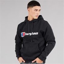 Berghaus Mens Logo Hoodie Black/Black
