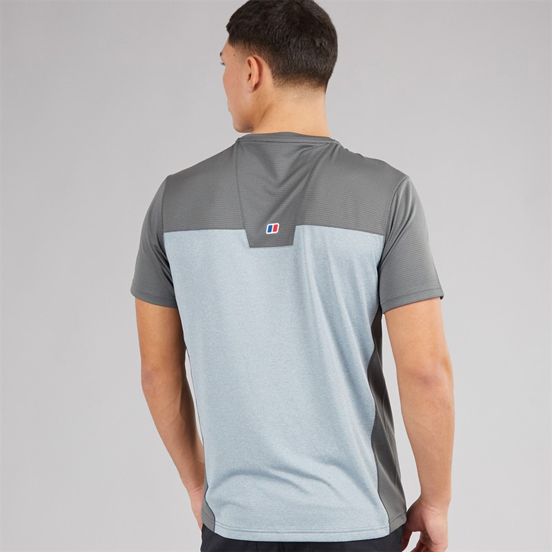 Berghaus Mens 24/7 Explorer 2.0 T-Shirt Grey/Grey