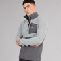 Berghaus Mens Urbism Poly Fleece 1/4 Zip Top Grey/Grey